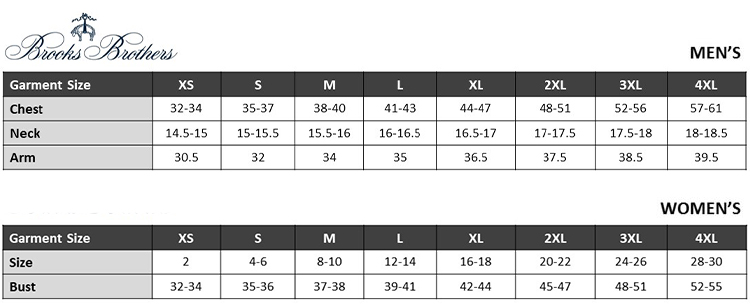 Sizing Chart